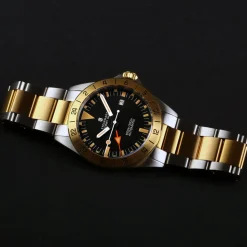 Steinhart Watches Duikhorloges 42 Mm^Ocean One Vintage Gmt Tweekleurig