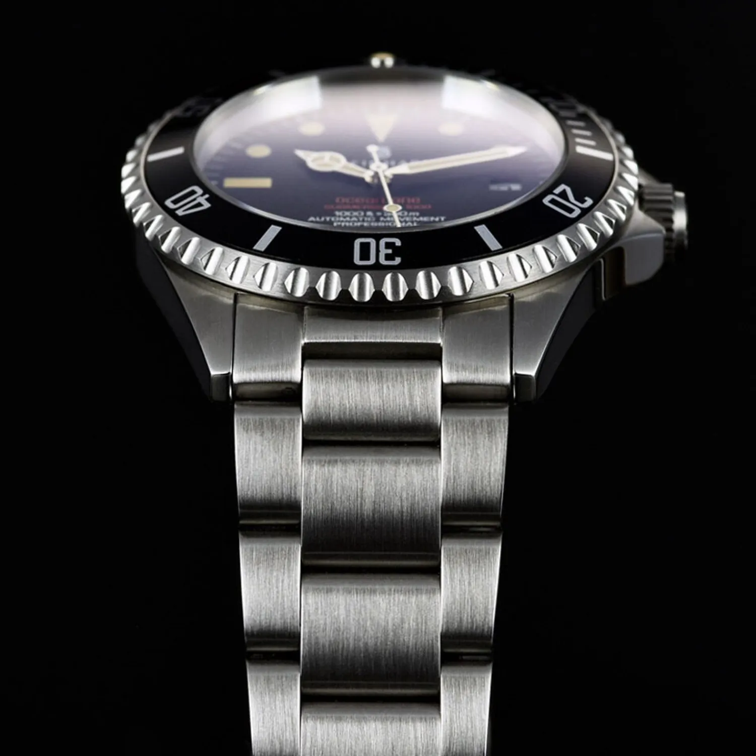 Steinhart Watches Duikhorloges 42 Mm^Ocean One Vintage Rood Duikhorloge