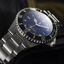 Steinhart Watches Duikhorloges 42 Mm^Ocean One Vintage Rood Duikhorloge