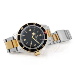 Steinhart Watches Duikhorloges 42 Mm^Ocean One Vintage Tweekleurig Duikhorloge