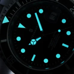 Steinhart Watches Duikhorloges 42 Mm^Ocean One Zwart Duikhorloge