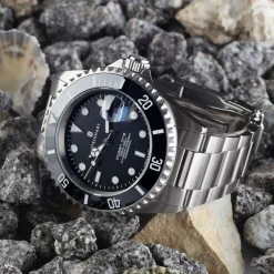 Steinhart Watches Duikhorloges 42 Mm^Ocean One Zwart Keramiek Duikhorloge