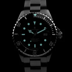 Steinhart Watches Duikhorloges 42 Mm^Ocean One Zwart Keramiek Duikhorloge