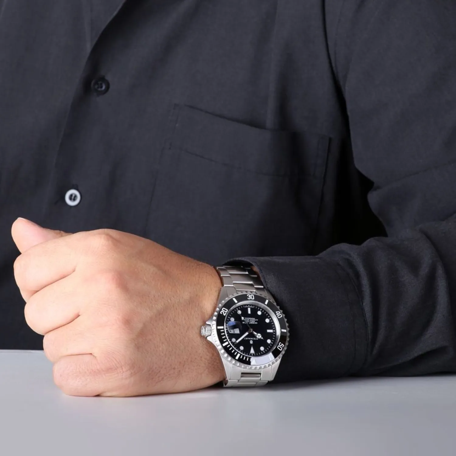 Steinhart Watches Duikhorloges 42 Mm^Ocean One Zwart Keramiek Duikhorloge