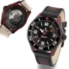 Steinhart Watches Duikhorloges 42 Mm^Ocean 2 Premium Carbon Rood Duikhorloge