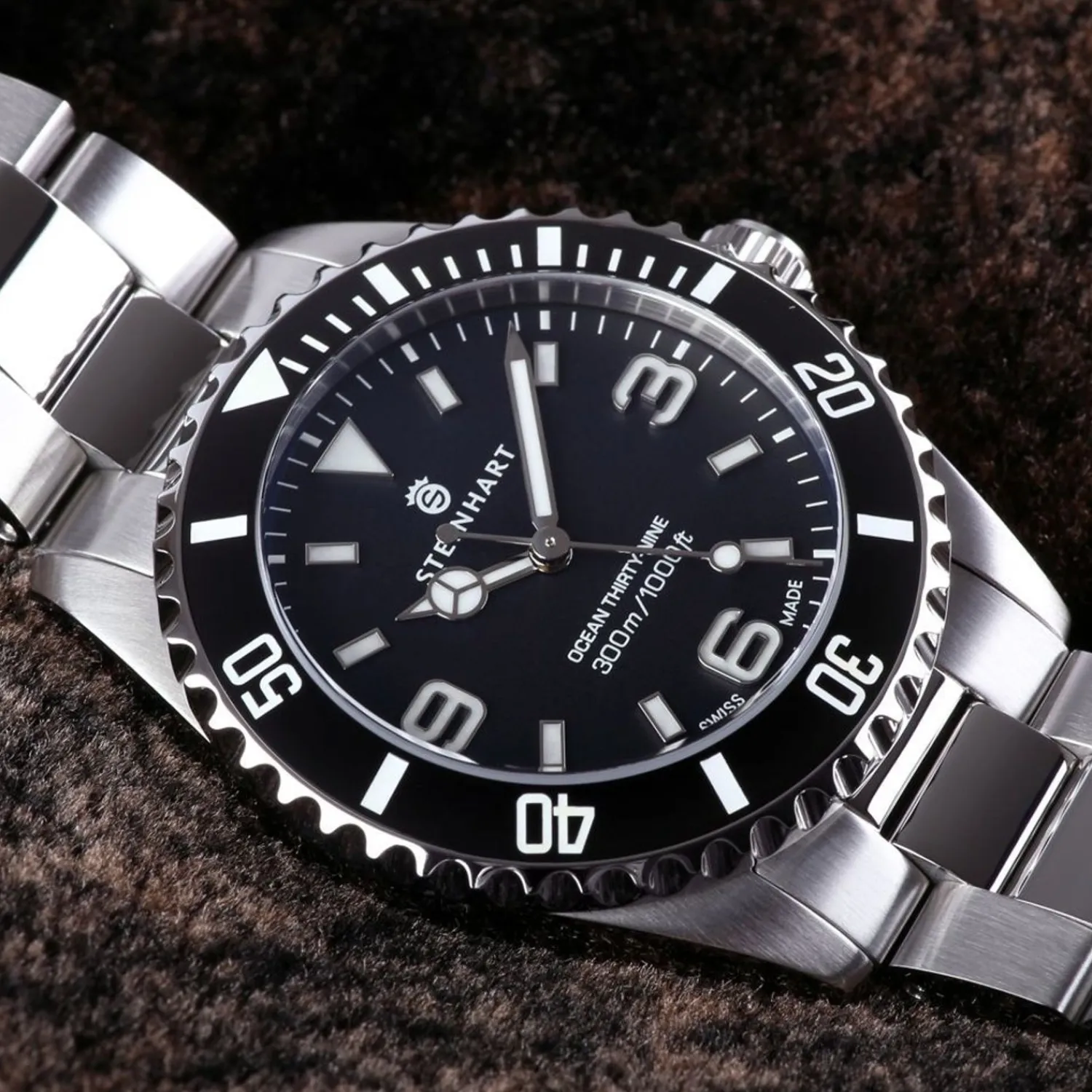 Steinhart Watches Premium Lijn^Ocean 39 Premium 904 Duikershorloge