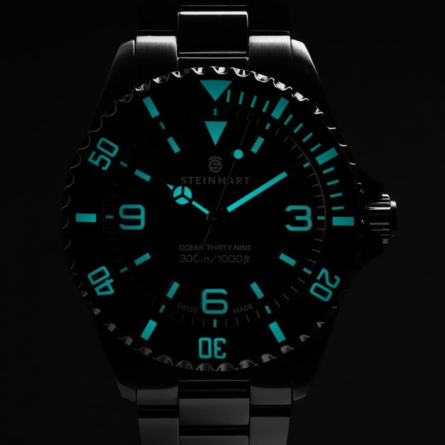 Steinhart Watches Premium Lijn^Ocean 39 Premium 904 Duikershorloge