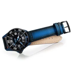 Steinhart Watches Duikhorloges 42 Mm^Ocean 2 Premium Koolstofblauw Duikhorloge