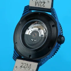 Steinhart Watches Duikhorloges 42 Mm^Ocean 2 Premium Koolstofblauw Duikhorloge