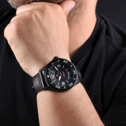 Steinhart Watches Duikhorloges 42 Mm^Ocean 2 Premium Koolstofzwart Duikhorloge