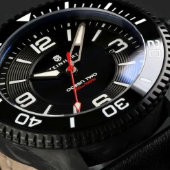 Steinhart Watches Duikhorloges 42 Mm^Ocean 2 Premium Koolstofzwart Duikhorloge
