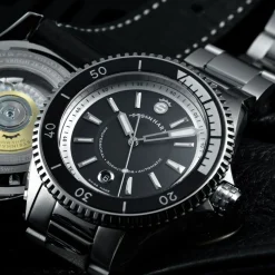 Steinhart Watches Premium Lijn^Ocean 2 Premium Zwart Duikhorloge