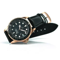 Steinhart Watches Dameshorloges^Ocean 39 Roze-Gouden Keramiek Duikhorloge