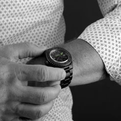 Steinhart Watches Duikhorloges 39 Mm^Ocean 39 Titanium Gmt Phantom Groen