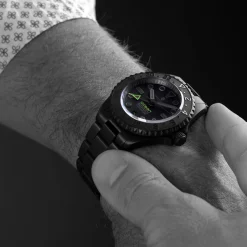 Steinhart Watches Duikhorloges 39 Mm^Ocean 39 Titanium Gmt Phantom Groen