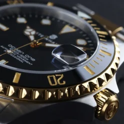 Steinhart Watches Duikhorloges 39 Mm^Ocean 39 Tweekleurig Duikhorloge