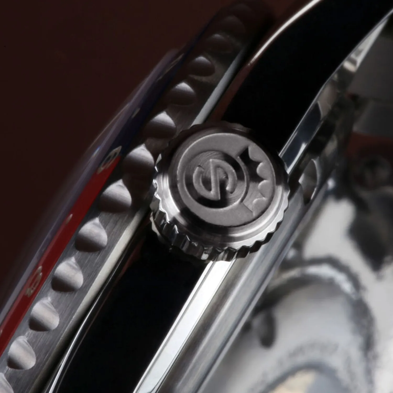 Steinhart Watches Duikhorloges 39 Mm^Ocean 39 Vintage Gmt Premium Rood Keramiek Duikhorloge