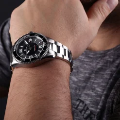 Steinhart Watches Duikhorloges 42 Mm^Ocean 2 Zwart Duikhorloge