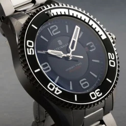 Steinhart Watches Duikhorloges 42 Mm^Ocean 2 Zwart Duikhorloge