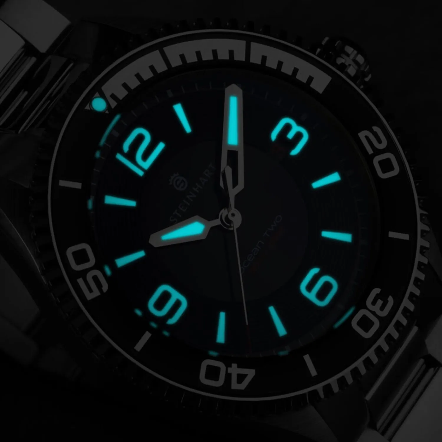 Steinhart Watches Duikhorloges 42 Mm^Ocean 2 Zwart Duikhorloge