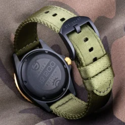 Steinhart Watches Duikhorloges 39 Mm^Ocean 39 Zwart Militair Camouflageduikhorloge