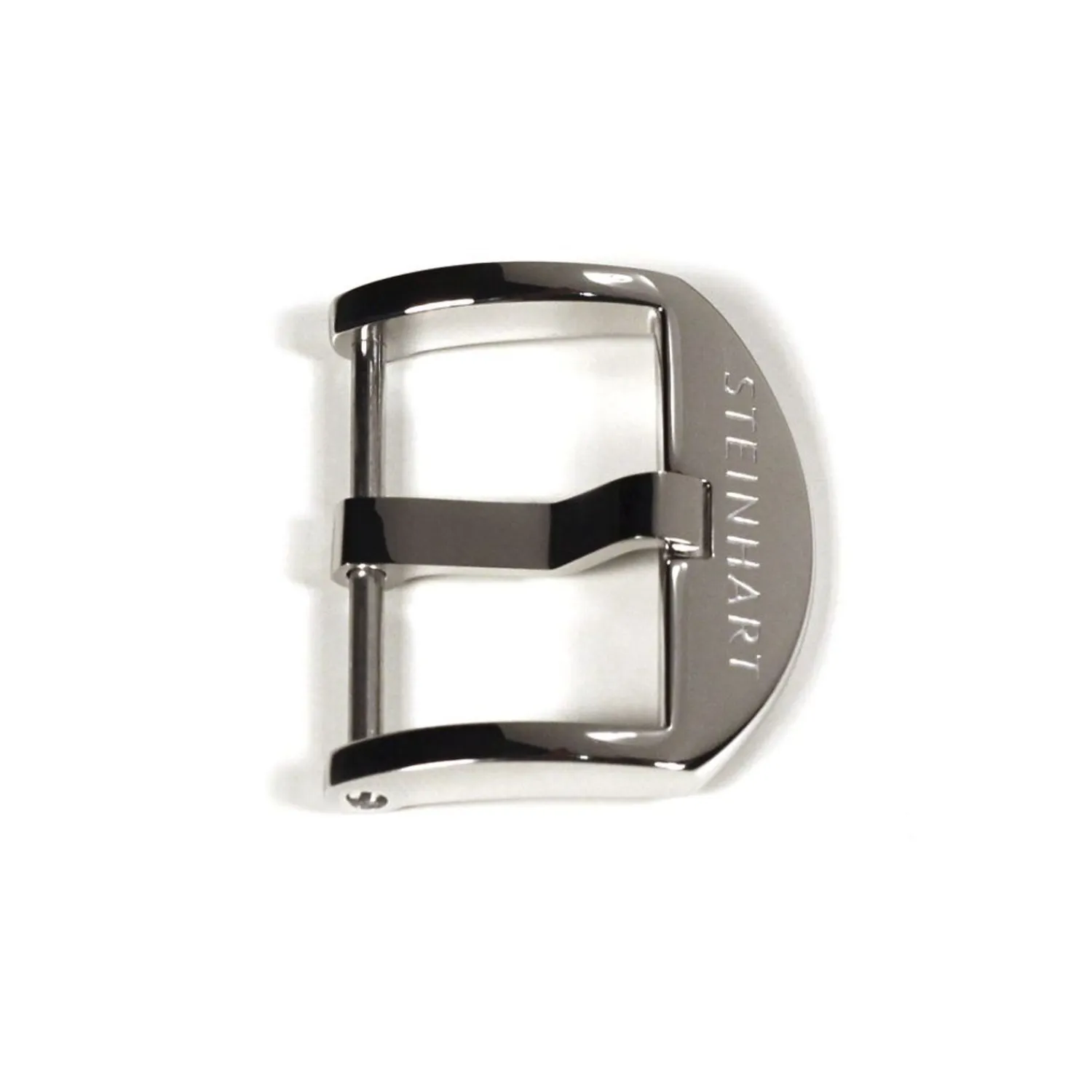 Steinhart Watches Gespen 18 Mm^Oem-Gesp 18 Mm Roestvrij Staal Glanzend Met Logo