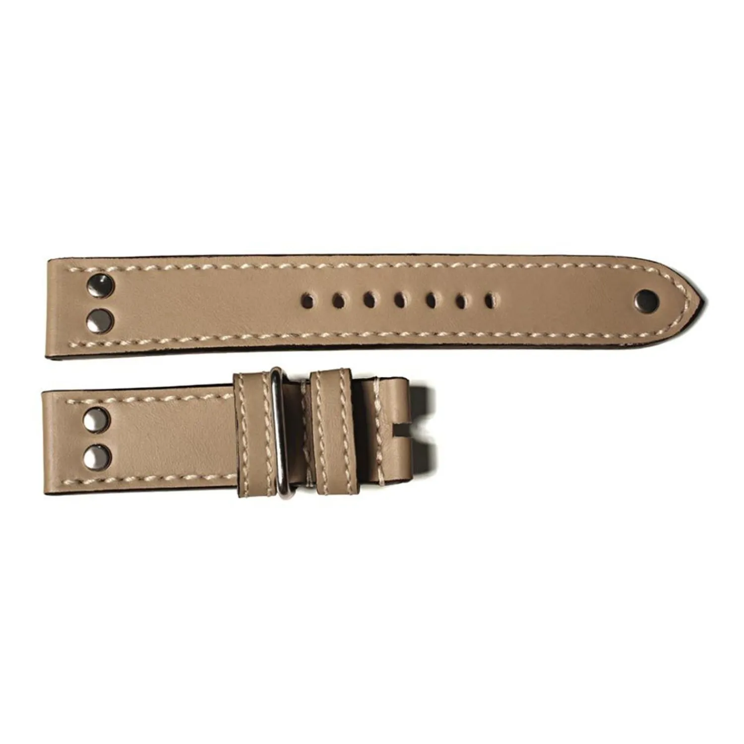 Steinhart Watches Bandjes 22 Mm^Pilotenriem Havanna Oude Vintage Maat M