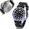 Steinhart Watches Duikhorloges 44 Mm^Reiziger Gmt Blauw Duikhorloge