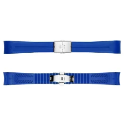 Steinhart Watches Rubberen Banden^Rubberen Band Blauw Nieuw 22X18 Mm Voor Ocean 42 En Ocean 44 Met Gespstaal