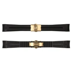 Steinhart Watches Rubberen Banden^Rubberen Band Nieuw 22X18 Mm Voor Ocean 42 Met Gesp Goud