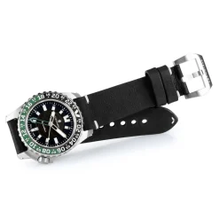 Steinhart Watches Duikhorloges 44 Mm^Traveller Gmt Groen Duikhorloge
