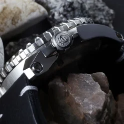 Steinhart Watches Duikhorloges 44 Mm^Traveller Gmt Zwart Duikershorloge